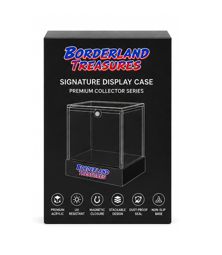 Borderland Treasures Signature Display Case – Premium Collector Series (Large)