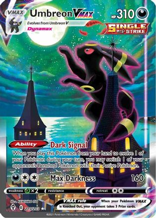 Umbreon VMAX 215/203 - Evolving Skies Holofoil (Lightly Played)