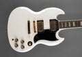 "Inspired by Gibson Collection" SG Custom - Alpine White