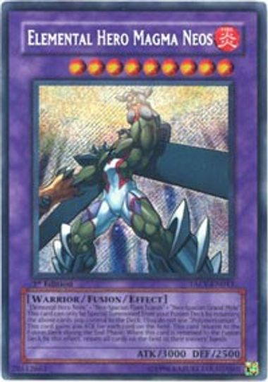 Elemental Hero Magma Neos (TAEV-EN043) [Tactical Evolution] (Lightly Played 1st Edition)