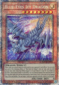 Blue-Eyes Jet Dragon (Starlight Rare) (BACH-EN004) [Battle of Chaos] (Lightly Played 1st Edition)