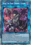 Dharc the Dark Charmer, Gloomy (Starlight Rare) (BACH-EN049) [Battle of Chaos] (Moderately Played 1st Edition)