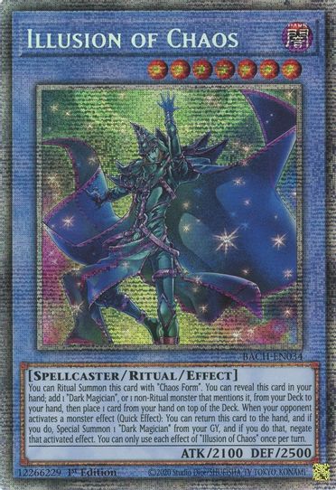 Illusion of Chaos (Starlight Rare) (BACH-EN034) [Battle of Chaos] (Heavily Played 1st Edition)