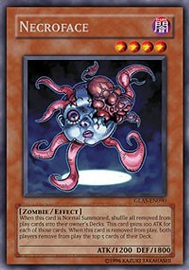 Necroface (GLAS-EN090) [Gladiator's Assault] (Damaged 1st Edition)