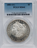 1881-CC $1 Morgan Dollar PCGS MS64
