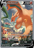 Charizard V (Alternate Full Art) (154/172) [Sword & Shield: Brilliant Stars] (Moderately Played Holofoil)