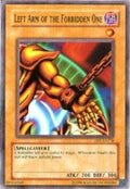 Left Arm of the Forbidden One (UBP1-EN004) [GX Ultimate Beginner's Pack 1] (Heavily Played Limited)