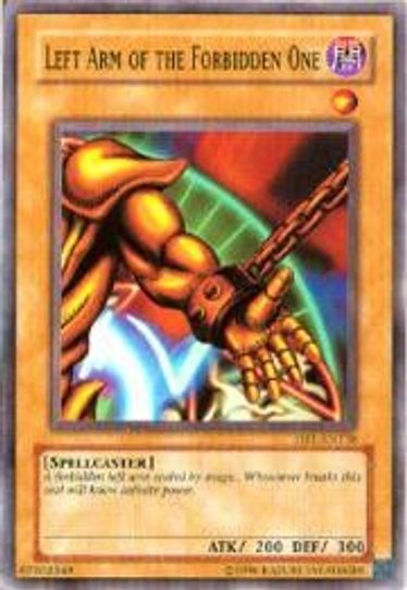 Left Arm of the Forbidden One (UBP1-EN004) [GX Ultimate Beginner's Pack 1] (Heavily Played Limited)