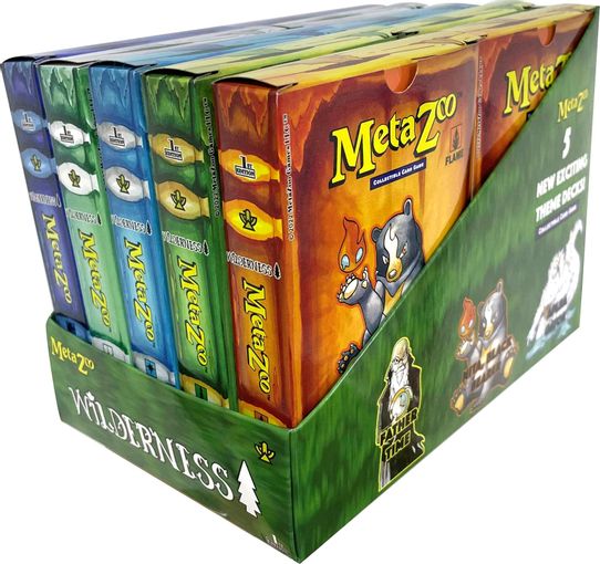 Wilderness: First Edition Tribal Theme Deck Display [Wilderness: First Edition Tribal Theme Decks] (Lightly Played)