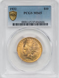 1932 $10 Indian Eagle PCGS MS65