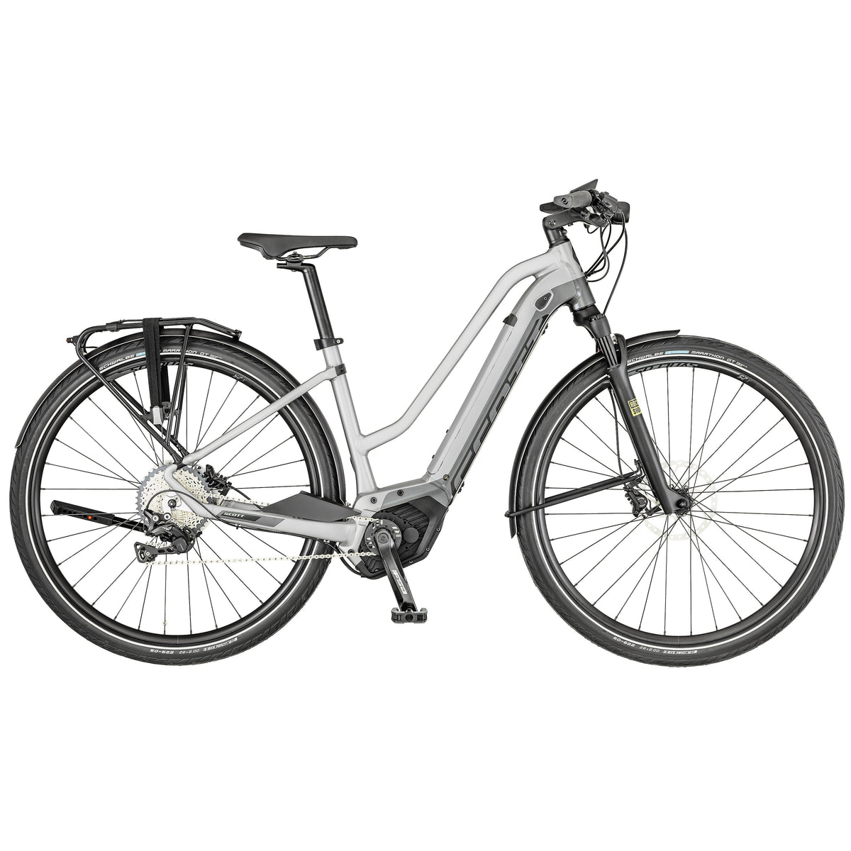 Scott Bike Silence eRide 10 Lady US std. (Wht/Sil / LG)