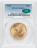 1932 $10 CAC Indian Eagle PCGS MS63+