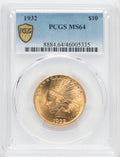 1932 $10 Indian Eagle PCGS MS64