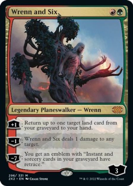 Wrenn and Six [Double Masters 2022] (Heavily Played)