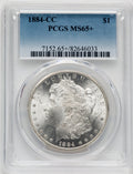1884-CC $1 Morgan Dollar PCGS MS65+