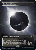 Godless Shrine (Borderless) (Galaxy Foil) (533) [Unfinity] (Heavily Played Foil)