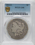 1893-S $1 Morgan Dollar PCGS G6