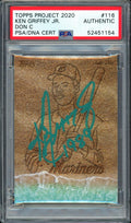 Ken Griffey Jr. Autographed Topps Project 2020 Don C Card #116 Seattle Mariners "1989" #1/1 PSA/DNA #52451154