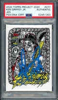 Ken Griffey Jr. Autographed Topps Project 2020 JK5 Card #277 Seattle Mariners "1989" #1/1 PSA/DNA #52451353