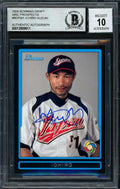 Ichiro Suzuki Autographed 2009 Bowman Draft Card #BDPW1 Japan Auto Grade 10 Beckett BAS Stock #189864