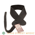 Lakota Leathers - 3" Bison Guitar Strap - Black (Default)