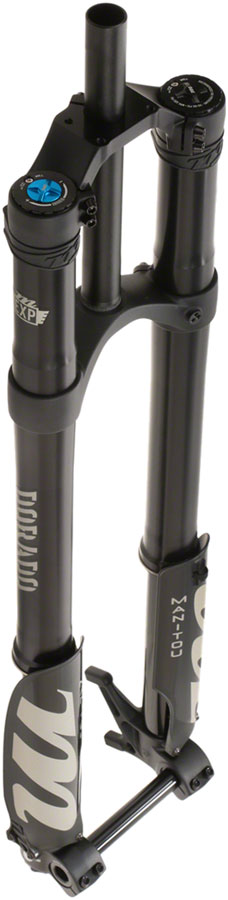 Manitou Dorado Expert Suspension Fork - 29", 203 mm, 20 x 110 mm, 57 mm Offset, Straight Steerer, Black, Gen 2