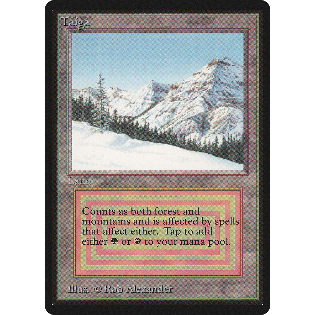 Taiga [Limited Edition Beta] (Near Mint)