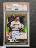 2024 Topps Finest Julio Rodriguez #FMA-JRO Gold Auto Parallel /50 PSA 10