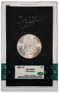 1883-CC $1 GSA Treasure Hoard Morgan Dollar CACG MS61