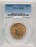 1910-D $10 Indian Eagle PCGS MS62 (507147003)