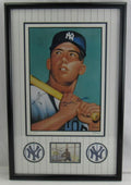 Mickey Mantle Signed Framed Photo JSA XX38410
