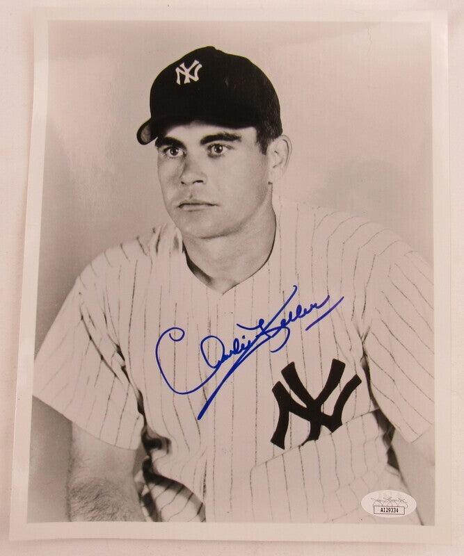 Charlie Keller Signed 8x10 Photo JSA AI29334