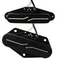 Lindy Fralin Split Blade T-Style Electric Guitar Pickup Set Black Covers