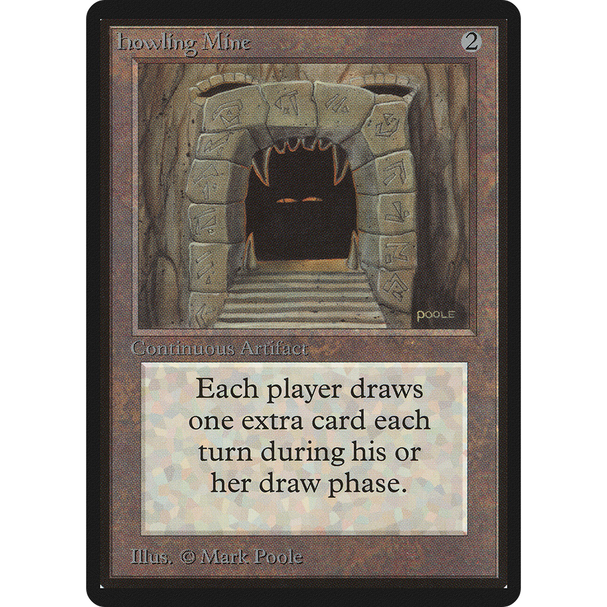 Howling Mine [Limited Edition Beta] (Lightly Played)