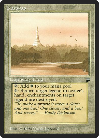 Karakas [Legends] (Lightly Played)