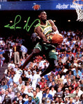 Shawn Kemp Autographed 8x10 Photo Seattle Supersonics Slam Dunk MCS Holo Stock #202443