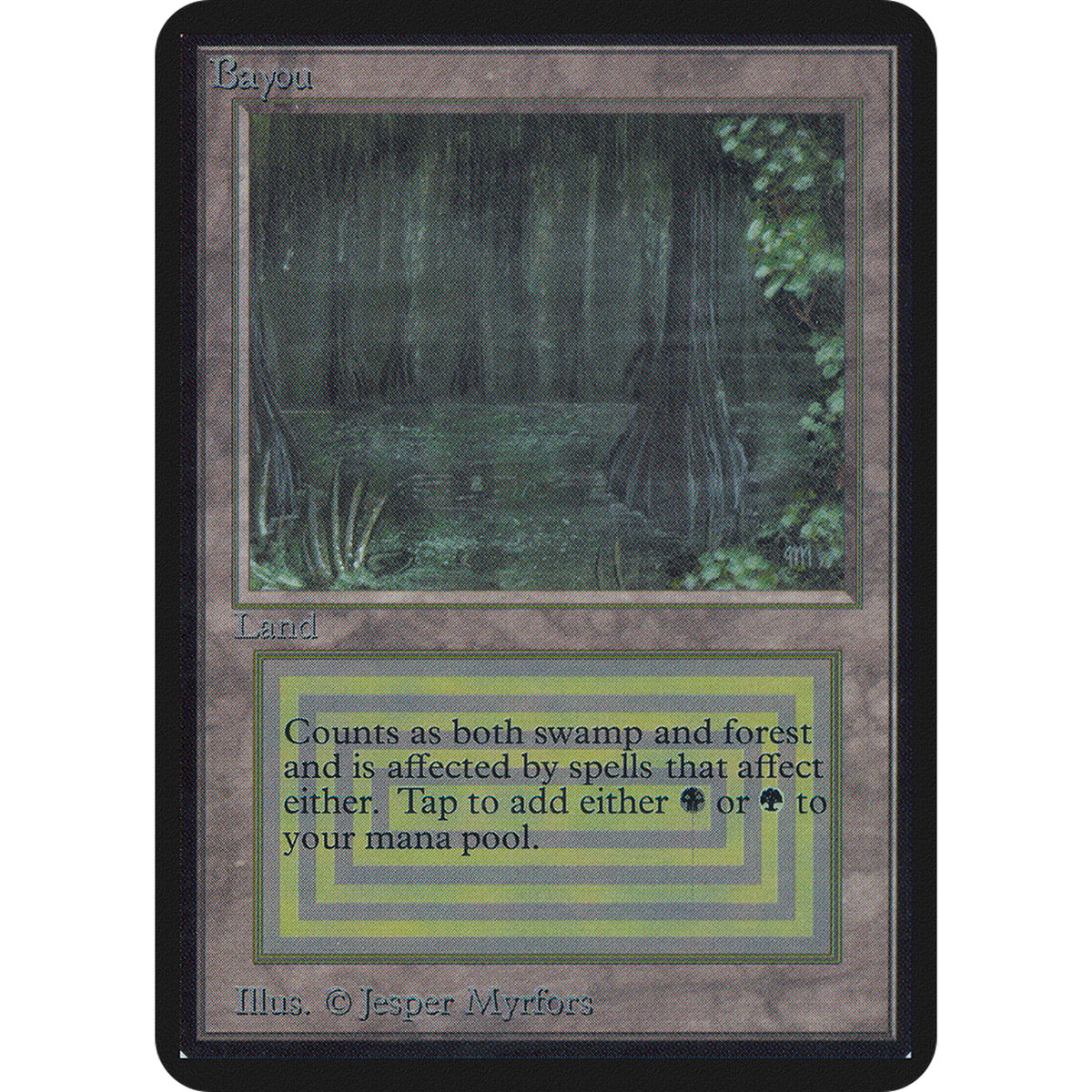 Bayou [Limited Edition Alpha] (Damaged)