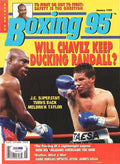 Julio Cesar Chavez Autographed Boxing '95 Magazine Cover PSA/DNA #S42113