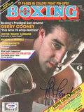 Gerry Cooney Autographed Inside Boxing Magazine Cover PSA/DNA #S42150