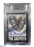 1991 Score Ken Griffey Sr. Ken Griffey Jr. #841 /Ken BGS Authentic