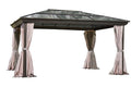 Gazebo Penguin Venus Gazebo 12'x16' Polycarbonate Roof (Slate)