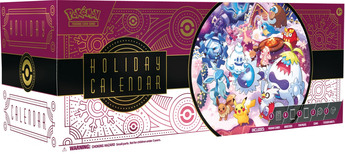 Pokemon Trading Card Game: Holiday Advent Calendar (2025) (1 Holiday Calendar)