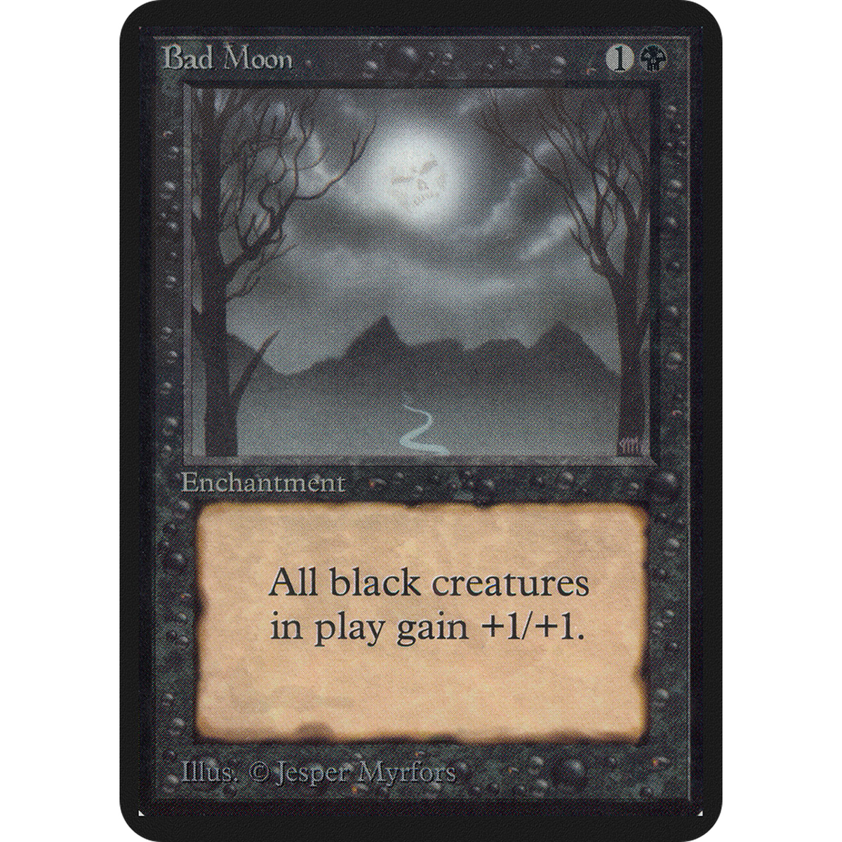 Bad Moon [Limited Edition Alpha] (Near Mint)
