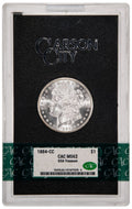 1884-CC $1 GSA Treasure Hoard Morgan Dollar CACG MS62