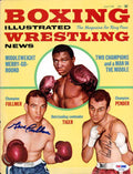 Gene Fullmer & Paul Pender Autographed Boxing Illustrated Magazine Cover PSA/DNA #S47266