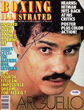 Alexis Arguello Autographed Boxing Illustrated Magazine Cover PSA/DNA #S47282