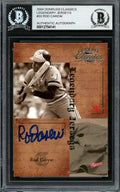 Rod Carew Autographed 2004 Donruss Classics Card #LJ-33 Minnesota Twins Beckett BAS #12754141