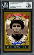 Rod Carew Autographed 2013 Panini Cooperstown Card #82 Minnesota Twins Beckett BAS #12754239