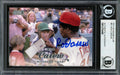 Rod Carew Autographed 2017 Topps Stadium Club Card #61 Minnesota Twins Beckett BAS #12754480