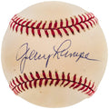 Jerry Lumpe Autographed Official AL Baseball New York Yankees Beckett BAS #BE16581